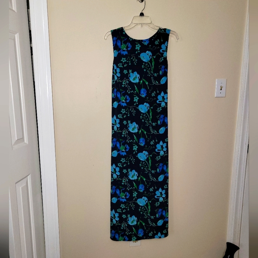 Vintage Y2K Style Blue Floral Dress by Timeless Good Show